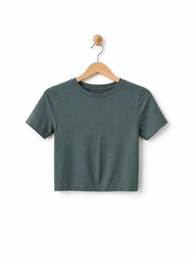 a new day Short Sleeve Tee in Deep Teal Green